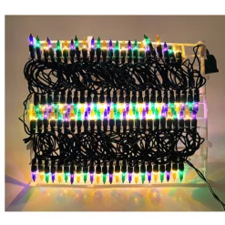 - No Manufacturer - Purple, Green And Gold Mini Mardi Gras String Of 100 Lights 22' Light-Ups 4 - No Manufacturer - Purple, Green And Gold Mini Mardi Gras String Of 100 Lights 22' Light-Ups