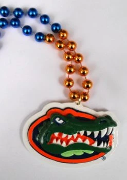 Mardi Gras Spot 36" Collegiate Florida Gator Licensed Bead (Each)