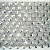 Mardi Gras Spot 48" 12mm Cut Metallic Silver Mardi Gras Beads 2 Mardi Gras Spot 48" 12mm Cut Metallic Silver Mardi Gras Beads