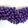 Plush Appeal, LLC 48" 12mm Round Metallic Purple Mardi Gras Beads 1 Plush Appeal, LLC 48" 12mm Round Metallic Purple Mardi Gras Beads