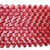 Plush Appeal, LLC 60" 12mm Cut Metallic Red Mardi Gras Beads