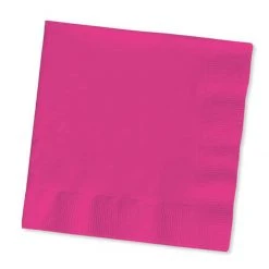Sale Party Supplies Hot Magenta 2-Ply Napkin (Pack Of 50)