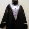 Mardi Gras Spot #14 - Black Costume With White Trim (Each) Party Supplies 1 Mardi Gras Spot #14 - Black Costume With White Trim (Each) Party Supplies