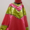 Mardi Gras Spot #15 - Hot Pink Costume With Green Trim (Each)