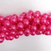 Mardi Gras Spot 60" 18mm Round Pearl Hot Pink Mardi Gras Beads 1 Mardi Gras Spot 60" 18mm Round Pearl Hot Pink Mardi Gras Beads