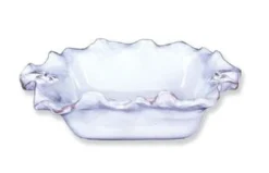 Sale Fleur De Lis Square Casserole Tableware