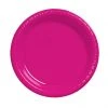Sale Party Supplies 7" Hot Magenta Plate (Pack Of 20)