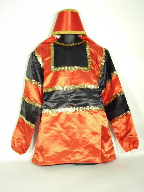 Mardi Gras Spot #2 - Red Costume With Black Trim (Each) Mardi Gras Spot #2 - Red Costume With Black Trim (Each)