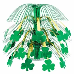 Mardi Gras Spot Shamrock Cascade Centerpiece 18" (Each) Tableware