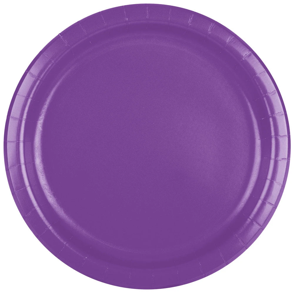 Sale Tableware Purple Plate 9" (Pack Of 24) Sale Tableware Purple Plate 9" (Pack Of 24)