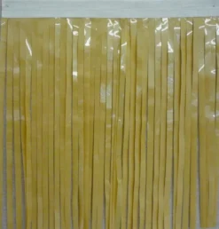 Mardi Gras Spot Sand Vinyl Fringe 14" X 10' (Roll) Petal Paper