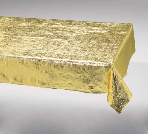 Sale Gold Table Cloth 54" X 108" (Each) Sale Gold Table Cloth 54" X 108" (Each)