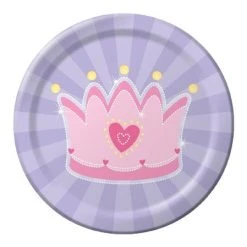 Sale Fairytale Princess Lunch Plates 7" (Pack Of 8) Party Supplies