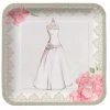 Sale Antique Bridal 7" Square Lunch Plate (Pack Of 8) 2 Sale Antique Bridal 7" Square Lunch Plate (Pack Of 8)