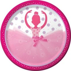 Sale Tutu Much Fun 9" Dinner Plate (Pack Of 8)
