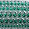 Mardi Gras Spot 48" Mix Metallic Green And Silver Mardi Gras Beads - Bag (10 Dozen)