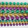Mardi Gras Spot 48" Mix Metallic Purple, Gold And Green Mardi Gras Beads 1 Mardi Gras Spot 48" Mix Metallic Purple, Gold And Green Mardi Gras Beads