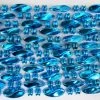 Mardi Gras Spot 48" Swirl Metallic Turquoise Mardi Gras Beads 2 Mardi Gras Spot 48" Swirl Metallic Turquoise Mardi Gras Beads