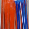 Mardi Gras Spot Petal Paper Red/White/Blue Vinyl Fringe 14" X 10' (Roll) 1 Mardi Gras Spot Petal Paper Red/White/Blue Vinyl Fringe 14" X 10' (Roll)