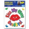 Plush Appeal, LLC Party Supplies Kiss My Class Goodbye Grad Cap Sticker 9" Diameter With Four 1" Grad Cap Stickers Included (Pack) 1 Plush Appeal, LLC Party Supplies Kiss My Class Goodbye Grad Cap Sticker 9" Diameter With Four 1" Grad Cap Stickers Included (Pack)