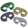 Plush Appeal, LLC Party Supplies Sequin Lame Half Mask (Each) 2 Plush Appeal, LLC Party Supplies Sequin Lame Half Mask (Each)