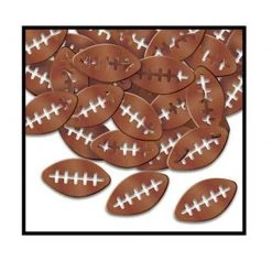 Sale Party Supplies Footballs Fanci-Fetti .5oz (Pack)