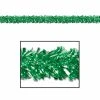 Mardi Gras Spot Green Fringe Gleam N Fest Festooning Garland - 6 Ply 15' X 4" (Each) 2 Mardi Gras Spot Green Fringe Gleam N Fest Festooning Garland - 6 Ply 15' X 4" (Each)