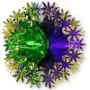Plush Appeal, LLC Mardi Gras Star Ball 12" (Each) Party Supplies