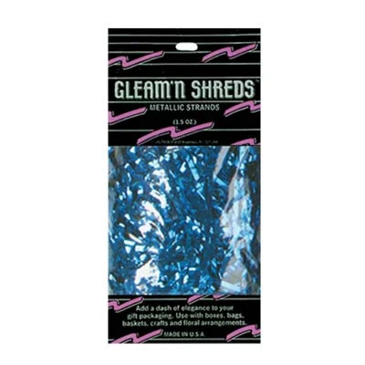 Sale Blue Gleam N Shreds Metallic Strands 1.5oz (Pack) Party Supplies 3 Sale Blue Gleam N Shreds Metallic Strands 1.5oz (Pack) Party Supplies