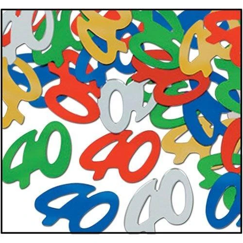 Sale Silhouettes Fanci-Fetti "40" .5oz (Pack) 3 Sale Silhouettes Fanci-Fetti "40" .5oz (Pack)