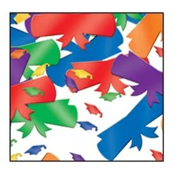 Sale Party Supplies Multicolor Jumbo Graduate Silhouettes Fanci-Fetti 1oz (Pack)