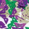 Plush Appeal, LLC Mardi Gras Masks Fanci-Fetti 1oz (Pack)