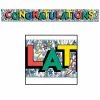 Sale Metallic Congratulations Fringe Banner - Multicolor Lettering 8" X 5'' (Pack) 1 Sale Metallic Congratulations Fringe Banner - Multicolor Lettering 8" X 5'' (Pack)