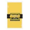 Plush Appeal, LLC Yellow Plastic Round Table Cover 84" (Each) 2 Plush Appeal, LLC Yellow Plastic Round Table Cover 84" (Each)