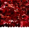 Mardi Gras Spot Finger Petal Paper Red Metallic 30' X 3' (Roll) Party Supplies