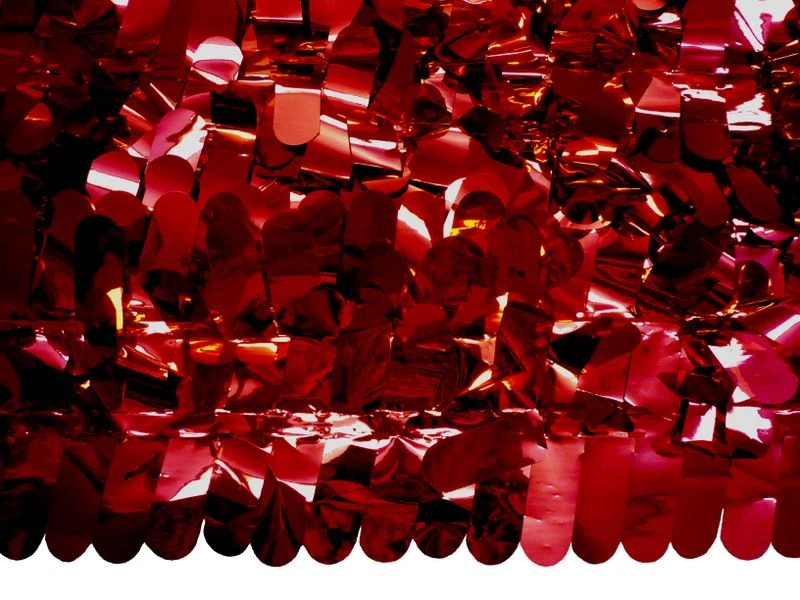 Mardi Gras Spot Finger Petal Paper Red Metallic 30' X 3' (Roll) Party Supplies 3 Mardi Gras Spot Finger Petal Paper Red Metallic 30' X 3' (Roll) Party Supplies