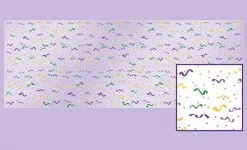 Sale Mardi Gras Confetti And Serpentine Border 22" X 30' (Pack)
