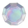 Plush Appeal, LLC Iridescent Decagon Plate 7" (Pack Of 8) 2 Plush Appeal, LLC Iridescent Decagon Plate 7" (Pack Of 8)