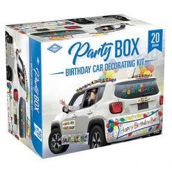 - No Manufacturer - Birthday Car Decorating Kit (Party Box Of 20 Pieces) Party Supplies