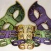 Mardi Gras Spot Party Supplies Mardi Gras Mask Cutout 6.25" To 18.25"(Each)