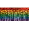 Plush Appeal, LLC 15" X 10' Rainbow Metallic Fringe Drape (Each)