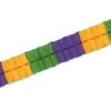 Plush Appeal, LLC Party Supplies Purple, Green And Gold Packaged Leaf Garland 12' X 4.5" (Each)