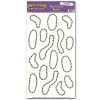 Mardi Gras Spot Mardi Gras Beads Peel N Place Sticker 12" X 24" (Each)