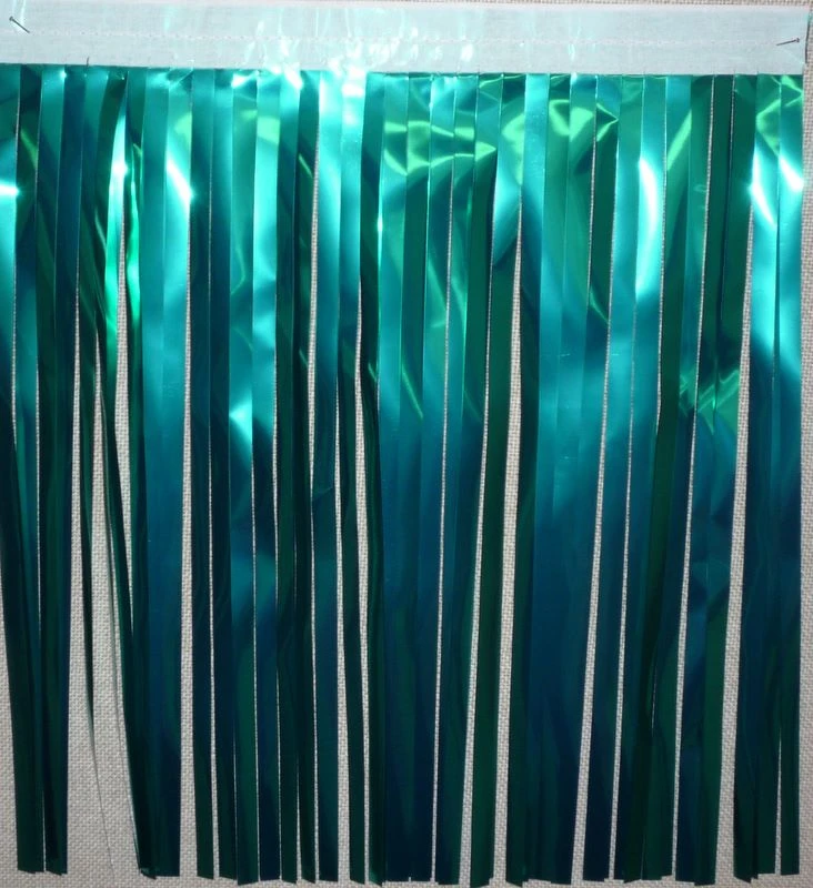 Mardi Gras Spot Teal Metallic Fringe 14 Inch X 10 Feet (Roll) Party Supplies 3 Mardi Gras Spot Teal Metallic Fringe 14 Inch X 10 Feet (Roll) Party Supplies