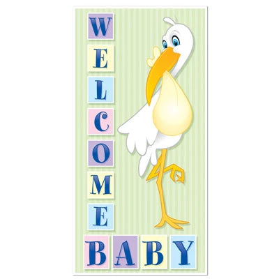 Sale Welcome Baby Door Cover 30" X 5' (Each) 3 Sale Welcome Baby Door Cover 30" X 5' (Each)