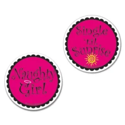 Plush Appeal, LLC Bachelorette Coaster (Pack Of 8)