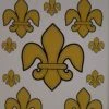 Sale Fleur De Lis Peel N Place Sticker (Each) Party Supplies 2 Sale Fleur De Lis Peel N Place Sticker (Each) Party Supplies