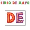 Sale Glittered Cinco De Mayo Streamer 85" X 10' (Each) Party Supplies