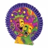 Mardi Gras Spot Tableware 10" Mardi Gras Centerpiece (Each) 2 Mardi Gras Spot Tableware 10" Mardi Gras Centerpiece (Each)