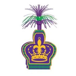Sale Mardi Gras Centerpiece 15" (Each) Party Supplies